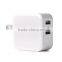 USB Charger 24W 4.8A Dual USB Wall Charger Travel Charger
