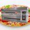 Hot sale Single deck Two trays Gas Pizza Oven ,bread pizza bakery oven