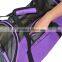 Mesh Ventilation Washable Fleece Bed Purple Large Pet Travel Carrier Bag