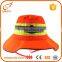 Road bikes orange cowboy adult unisex bucket hat with mesh