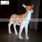 Cute hanging deer shaped led decoration light cheap ourdoor christmas decoration light with high quality