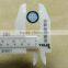 white mop shell button with coated rim for high end shirt