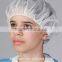 Colorful and beautiful nonwoven one-off bouffant cap