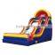 outdoor funny pvc tarpaulin giant inflatable water slide for adult