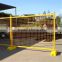 Traffic barrier temporary fencing for safety