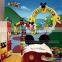 (L00113)interior 3d indoor import wall mural