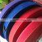 Colored hook and loop tape straps