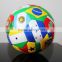 Promotional soccer balls with different flags printing