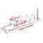 5 Bike Bicycle Floor Display Parking Rack