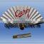 Printing pp hand fan promotion custom cheap advertising fan mini plastic hand fan