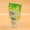 custom printing transparernt liquid plastic stand up bag pouches wholesale