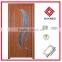 Luxury design wooden PVC door with glass HBW-307B