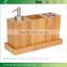 Bamboo Bath and Vanity Caddy