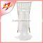 Wholesale high quality ruffled chiavari tie back chair covers for wedding banquet