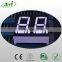 0.56 inch red dual digit 7 segment LED display, 2 digit LED