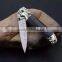 Doshower hunting knives pocket folding with bowie knife of fancy knife