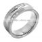 titanium lastest design diamond ring