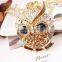 MYLOVE high quality colorful rhinestone owl necklace