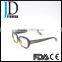 custom logo lenses animal horn eye glasses