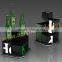 clear acrylic tabletop hot bending led wine display rack
