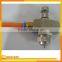 Round spray pressue set-ups air atomizing nozzle