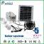 5W or 10W solar panel optional solar home lighting systems for camping