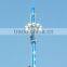 Landscape Steel Monopole Antenna Tower for Telecommunication