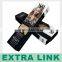 OEM design cardboard hair boxes with silk ribbion