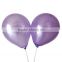 High quality party decoration pearlized metallic latex balloon/pearl balloon