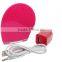 New Hot sale product Portable and Home Use Electric Silicone Facial Cleaning Brush