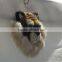 fox tail keychain synthetic fake fur