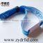 350*15mm custom rfid woven wristband/professional festival fabric rfid bracelet ntag216 chip/fabric rfid wristband for event