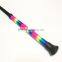 HORSE RIDING CROP WITH RIBBON HANDLE LEATHER FLAP ENGLISH HORSE RIDING CROP 27" HORSE JUMPING HORSE RIDING CROP HORSE EQUIPMENT