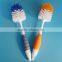 Orange ColorOXO Bottle Brush With Nipple Brush