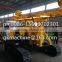 Excavator mounted hydraulic sheet pile driver vibro hammer for concrete piles