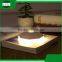 plastic decorative diamond shape usb rechargeable sensor led study reading desk table night light lamp
