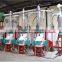 Small scale corn processing machine for corn flour production line