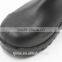 fashion gumboots with lock,black popular pvc safety boots