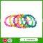 2015 Food-graded Fashionable Charming Silicone Bead Bracelet