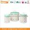 4pcs stainless steel rice canister