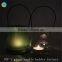 Hanging candle containers with scented candles