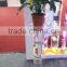 new design crystal tall flower stand