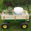 wooden wagon with four-wheel TC1801