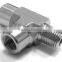 Equal Stainless steel welding thread 3-way pipe Tee
