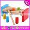 2016 top fashion baby wooden toy hammer W11G022