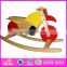 2015 Kid Wooden Antique Design Rocking Horse,Wooden fitting toy playful rocking horse,Hot sale wooden rocking horse toy WJ276725