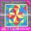 2016 new design educational bloccks toy wooden kids puzzles W14A182