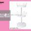 New design swivel ABS slippers rack, 2-tier shoe stand, plastic shoe rack