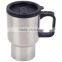 Custom Professional Stainless Steel Coffee Travel Mug With Handle