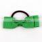 Wholesale baby girls pink grosgrain ribbon elastic hair band with rubber